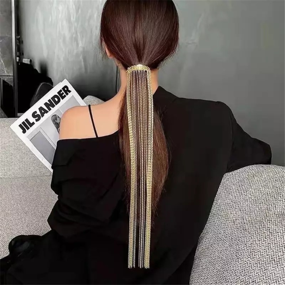 Gold and silver rhinestone hair accessories✨